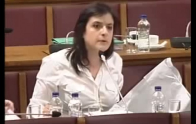 ΒΙΝΤΕΟ ΣΟΚ από το 2012: Η Έλενα Παναρίτη καταγγέλλει στη Βουλή την εθνική προδοσία!