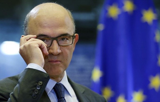 Στήριξη Μοσκοβισί στην Αθήνα