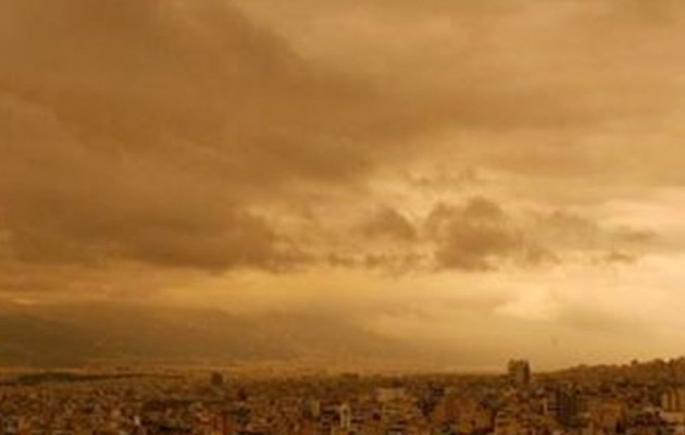 Σκόνη από τη Σαχάρα, βροχές και καταιγίδες