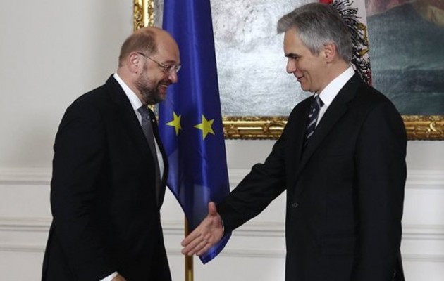 Επίθεση φιλίας Σουλτς: Ζήτημα σεβασμού η ευκαιρία στη νέα κυβέρνηση