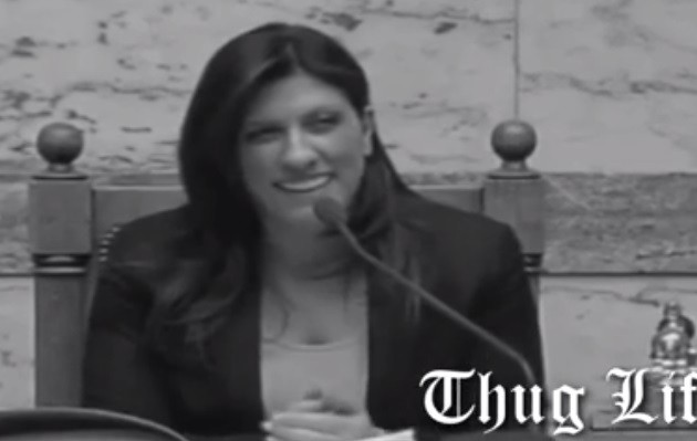 Δείτε το βίντεο που τα “σπάει” στο FB: Κωνσταντοπούλου Thug Life