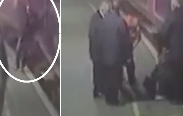 Μεθυσμένος έπεσε στις γραμμές, πέρασε από πάνω του τρένο και βγήκε σώος! (βίντεο)