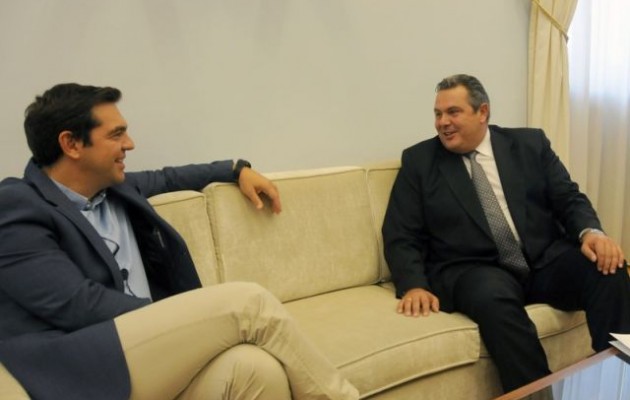 Εκτάκτως στο Μαξίμου ο Πάνος Καμμένος