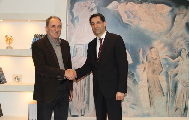 Τι συζήτησαν για τον TAP Σταθάκης και πρέσβης του Αζερμπαϊτζάν