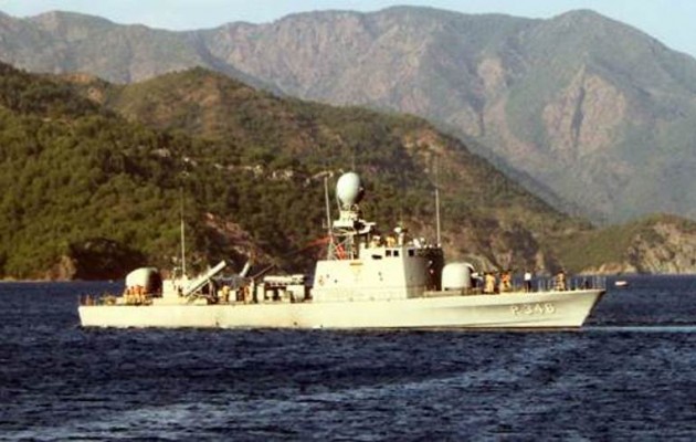 Τουρκικό πολεμικό πλοίο παραβίασε τα χωρικά μας ύδατα
