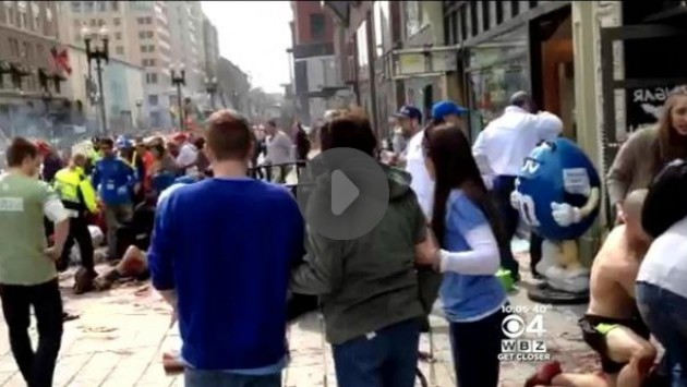 Νέο βίντεο από την επίθεση στο μαραθώνιο στη Βοστώνη (σκληρές εικόνες)
