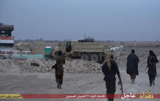 ΣΟΚ! Το Ισλαμικό Κράτος κατέστρεψε το αρχηγείο της 26ης ιρακινής ταξιαρχίας