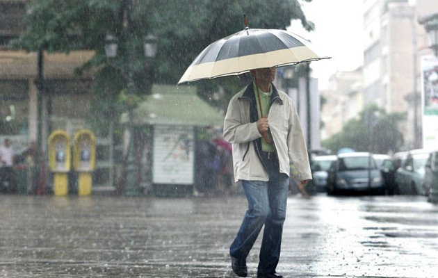 Βροχερός ο καιρός την Πέμπτη