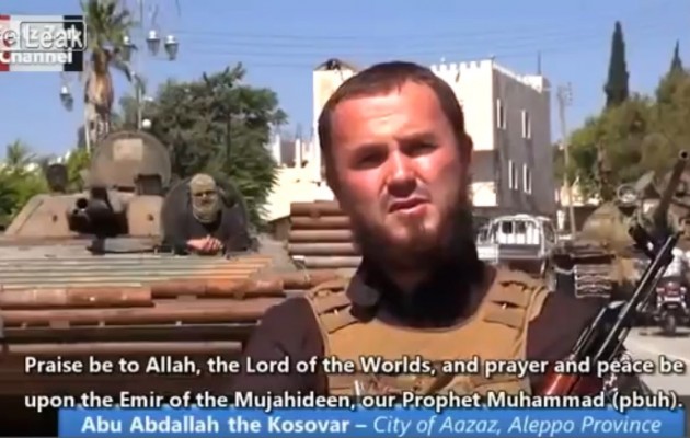 Ισλαμικό Κράτος: Αλβανός τζιχαντιστής καλεί σε ιερό πόλεμο (βίντεο)