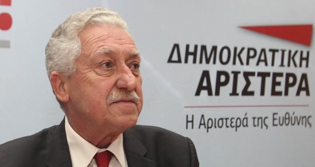 Καμία συνεργασία της ΔΗΜΑΡ με το ΠΑΣΟΚ, λέει ο Κουβέλης