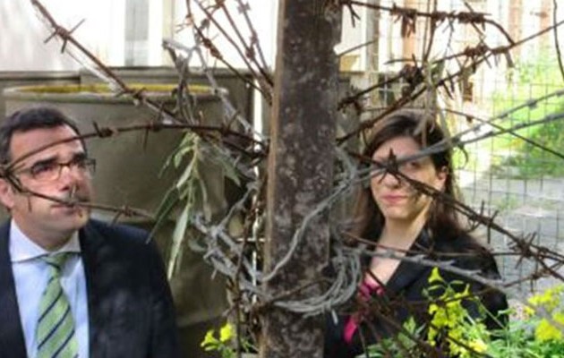 Στη “νεκρή ζώνη” η Κωνσταντοπούλου κατά την επίσκεψή της στην Κύπρο