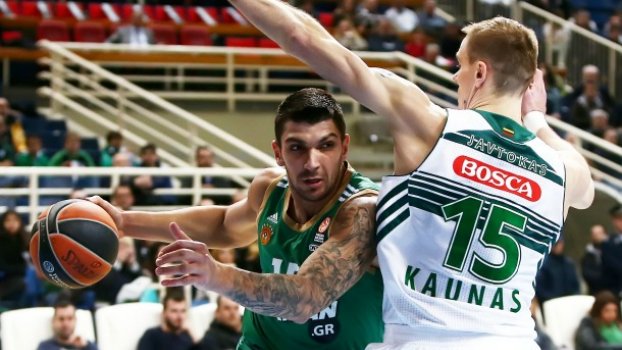 Euroleague: Ζαλγκίρις – Παναθηναϊκός  76-70