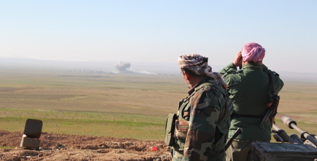 15 χιλιόμετρα έξω από τη Μοσούλη βρίσκονται οι Πεσμεργκά