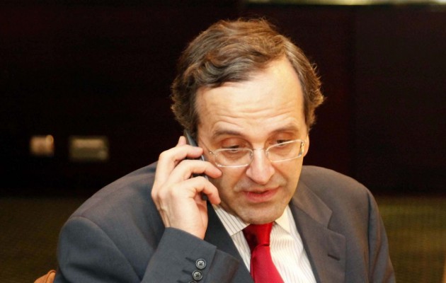 Υπόνοιες Σαμαρά ότι παρακολουθούσαν το κινητό του