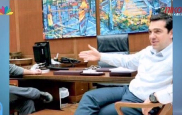 Το πρωθυπουργικό γραφείο δεν είναι “ιδιωτικό” για να του αλλάζετε πίνακες!