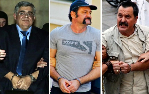 Αποφυλακίζονται με όρους οι Μιχαλολιάκος, Παππάς και Λαγός