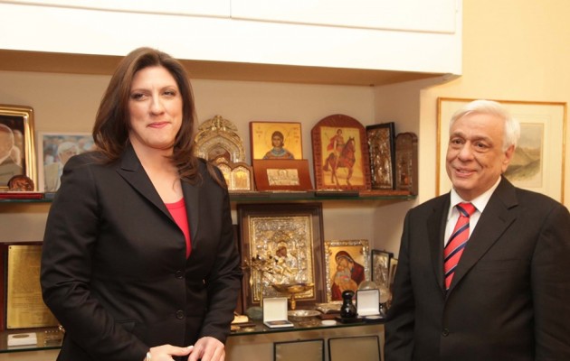 Συνάντηση Παυλόπουλου – Κωνσταντοπούλου