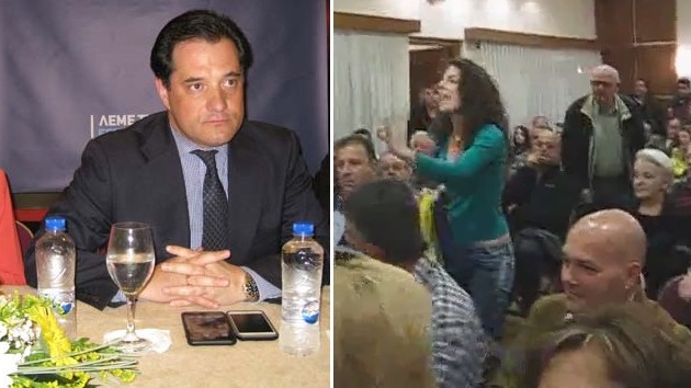 Ο Άδωνις αντιμέτωπος με νεαρή στην Κω: “Λες ψέμματα” (βίντεο)