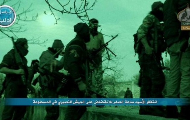 Η Αλ Κάιντα (Αλ Νούσρα) εισήλθε σε βάση του στρατού της Συρίας (φωτογραφίες)