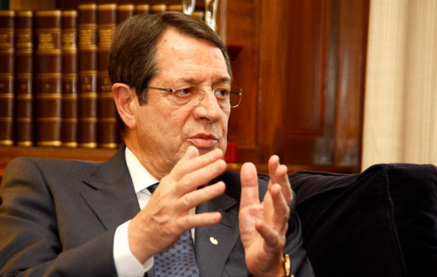Αναστασιάδης: Μην θεωρείτε δεδομένο ότι θα λύσουμε το Κυπριακό μέσα στο 2016