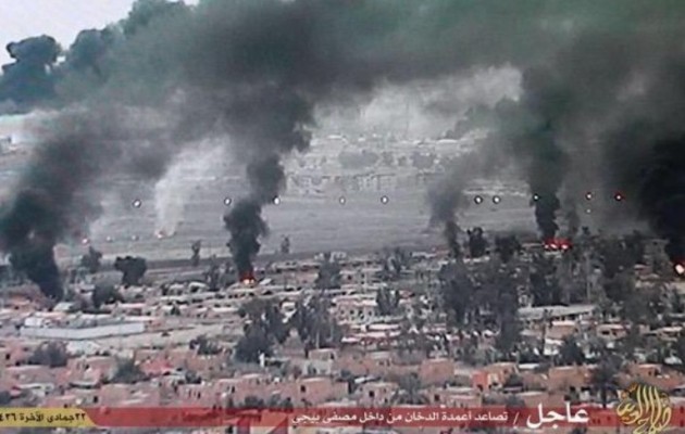 Το Ισλαμικό Κράτος επιτέθηκε στο μεγαλύτερο διυλιστήριο του Ιράκ (φωτογραφίες)