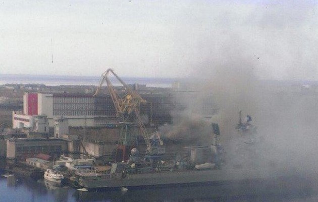 Παρανάλωμα του πυρός πυρηνικό υποβρύχιο στη Ρωσία (φωτογραφίες)
