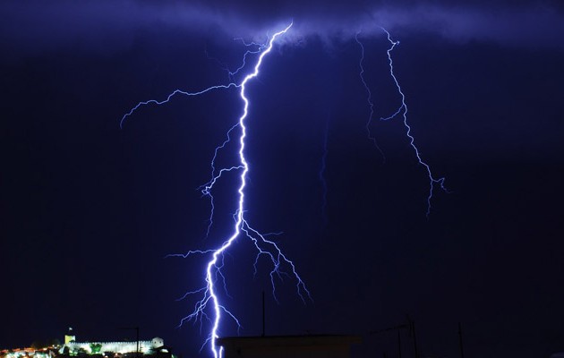 Πτώση της θερμοκρασίας με καταιγίδες και χιόνια