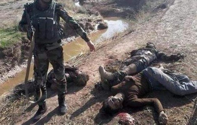 Οι Πεσμεργκά “πετσόκοψαν” τζιχαντιστές από το Ισλαμικό Κράτος (φωτογραφίες)