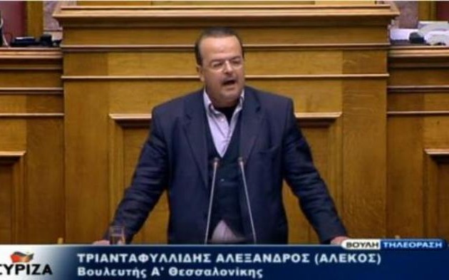 Ο Τριανταφυλλίδης διαψεύδει ότι ήθελε να δείρει τον Λοβέρδο