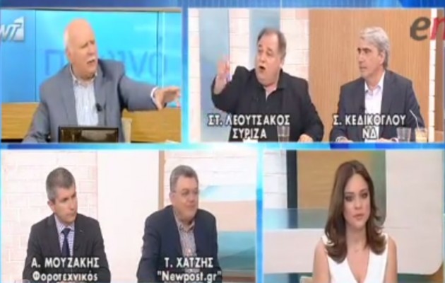 Αρπάχτηκαν Λεουτσάκος – Κεδίκογλου στον Παπαδάκη! (βίντεο)