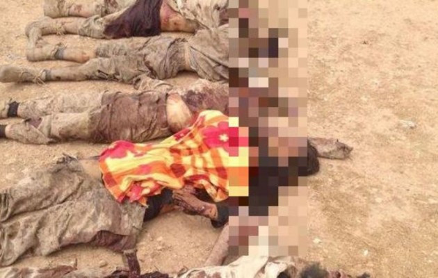 Φωτιά από τους ουρανούς κάνει κάρβουνο εκατοντάδες τζιχαντιστές στη Συρία