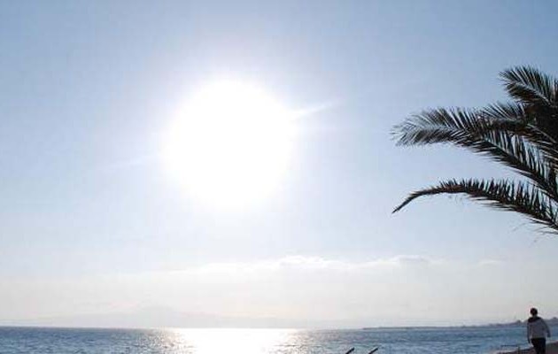 Υψηλές θερμοκρασίες το Σάββατο – Αναλυτικά η πρόγνωση του καιρού