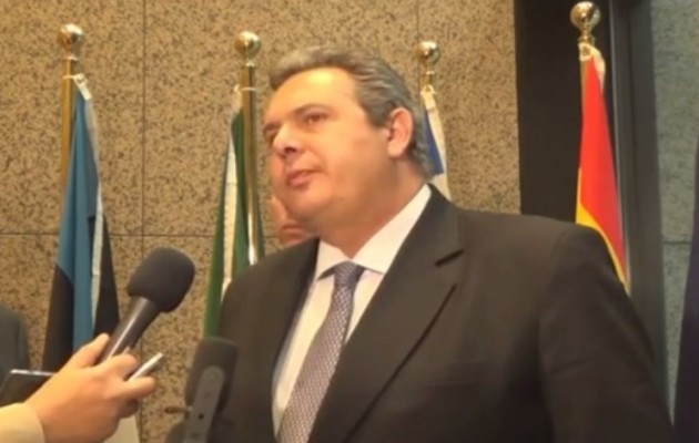 Προσεκτικός ο Καμμένος δεν σχολίασε ότι η Ε.Ε. ξεκινά πόλεμο στη Λιβύη