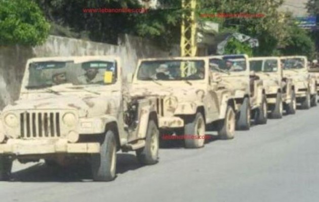 Το Ιράν έστειλε στη Χεζμπολάχ 100 τζιπ για πόλεμο ενάντια στο Ισλαμικό Κράτος