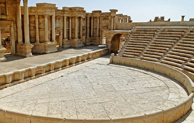To Iσλαμικό Κράτος εκτέλεσε 20 άνδρες στο αρχαίο αμφιθέατρο της Παλμύρας