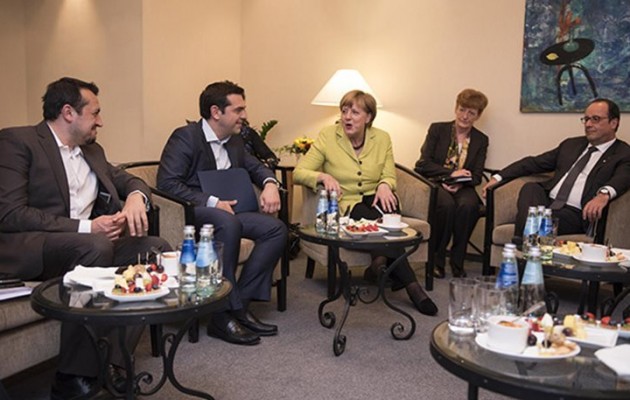 Σε καλό κλίμα αλλά χωρίς πρόοδο “είδε” την τριμερή ο γερμανικός Τύπος