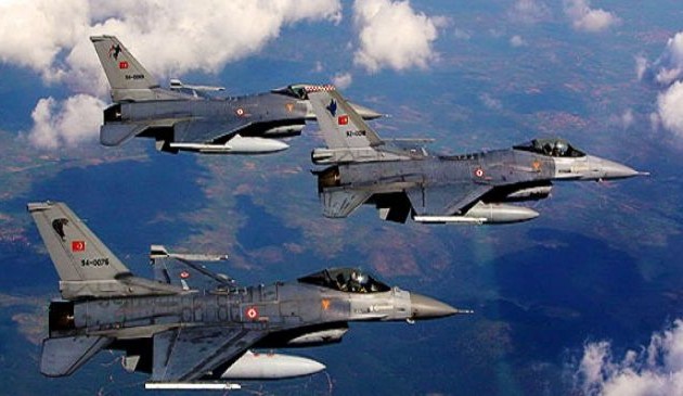 Οι Τούρκοι πέταξαν με F-16 πάνω από τη Ρω