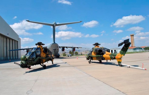 Οι Τούρκοι κατασκεύασαν δικά τους ελικόπτερα για να σκοτώνουν Κούρδους