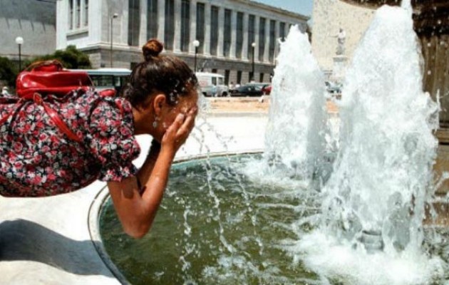 Μέχρι και την Τετάρτη επιμένει ο καύσωνας