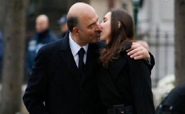 Η μέλλουσα κυρία  Μισκοβισί είναι 22 χρόνια νεότερη του