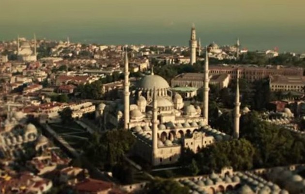 Πρόκληση: Έκαναν τζαμί την Αγία Σοφία σε προεκλογική φιέστα του Ερντογάν (βίντεο)