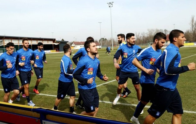 Φουλ επιθετικό σχήμα για την Εθνική Ελλάδος απέναντι των Νήσων Φερόε