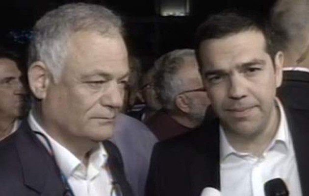 Στην ΕΡΤ ο Τσίπρας  – “Θέλουμε μια δημόσια και όχι κρατική τηλεόραση” (φωτογραφίες)