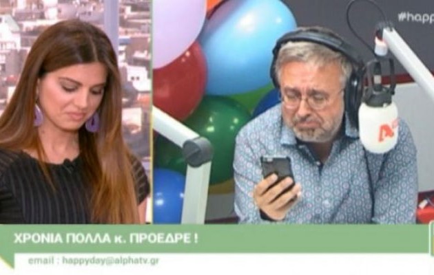 Κλάμα από το… κλάμα του Βερύκιου για τον Κοντομηνά on air ! (βίντεο)