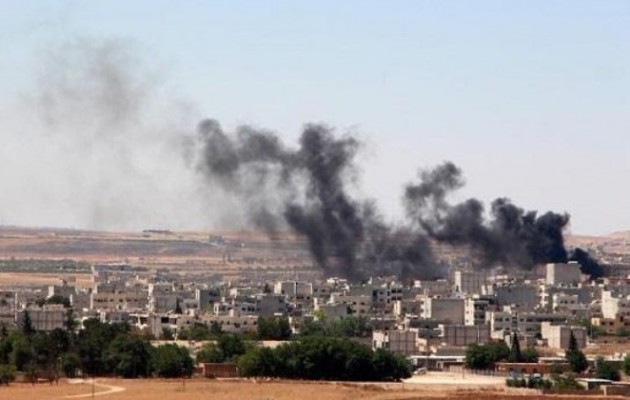 Το Ισλαμικό Κράτος βομβάρδισε τη μαρτυρική κουρδική πόλη Κόμπανι