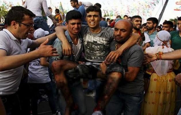 Μακελειό στην Τουρκία λίγο πριν ανοίξουν οι κάλπες – Ρέει το κουρδικό αίμα!