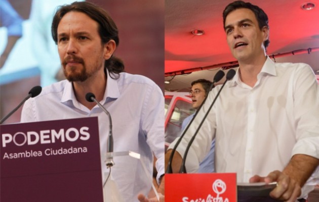 Η συμμαχία σοσιαλιστών και Podemos τρομοκρατεί τον Ραχόι