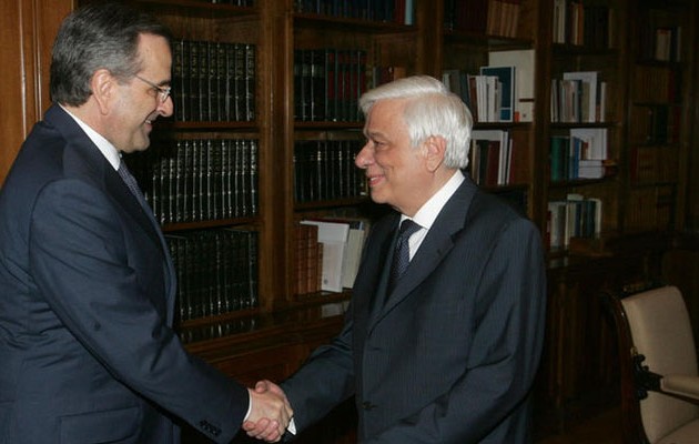 Στον Παυλόπουλο την Κυριακή ο Σαμαράς