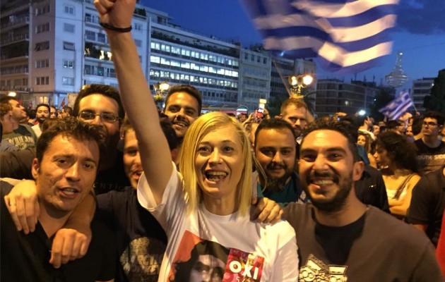 Viva Rachel! “ΟΧΙ” στην πλατεία Συντάγματος