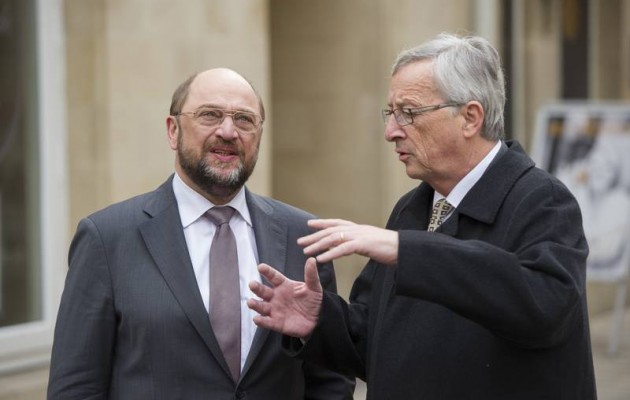 Κάτι τρέχει: Αινιγματική δήλωση Γιούνκερ, παράθυρο λύσης από Σουλτς